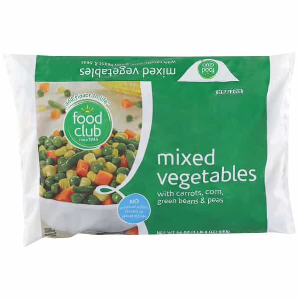 Food Club Mixed Vegetables - C-Town