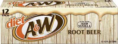 A&w Dt Root Beer 12pk Can - C-Town