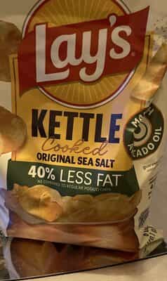 Lays Kettle Rf Original Sea Salt - C-Town