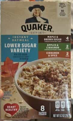 Quaker Inst Low Sugar Variety pk - C-Town