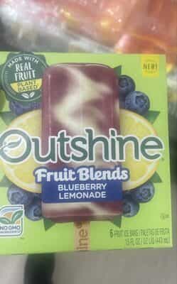 Outshine Blueberry Lemonade 6pk - C-Town