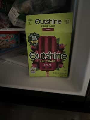 Outshine Grape Frt Bars 6pk - C-Town