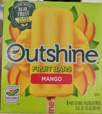 Outshine Mango Fruit Bars 6pk - C-Town