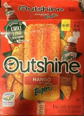 Outshine Mango/tajin Bar 6pk - C-Town
